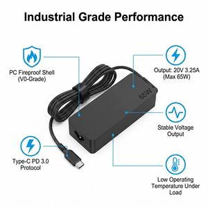<span class=keywords><strong>Alimentation</strong></span> pour ordinateur <span class=keywords><strong>portable</strong></span> OEM 65W Type-C 20V 3.25A PD3.0, chargeur mural, vente directe du fabricant, adaptateur de voyage <span class=keywords><strong>portable</strong></span> - Product Image 4
