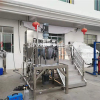 Mezcladora Industrial con Motor Eléctrico SIMENS/ABB Opcional, Tanque de Mezcla con Agitador para la Elaboración de Jabón Líquido y Gel de Ducha