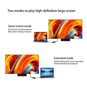 Convertidor HDTV macho a VGA hembra de alta velocidad Adaptador de cable de video escalador HD para PC Aplicación de <span class=keywords><strong>monitor</strong></span> de computadora portátil - Product Image 6