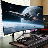 Monitor de Juegos Curvo OEM de 27/32/34 Pulgadas, 2K/4K/5K, 144HZ 165HZ, Monitores LCD para Juegos