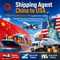 Service logistique professionnel Chine-USA DDP, livraison porte-à-porte par mer et air, côte ouest et côte est, taxes et droits payés, assistance 24h/24 et 7j/7