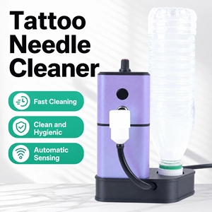 Machine de nettoyage professionnelle de haute qualité pour aiguilles de tatouage électriques, machine de nettoyage pour maquillage permanent, rinçage automatique de l'encre colorée - Product Image 6