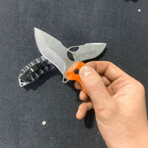 एक्सआर आउटडोर सामरिक जेब तह चाकू 2.80 इंच उच्च कठोरता शिकार बहुउद्देश्यीय चाकू जी 10 हैंडल - Product Image 4