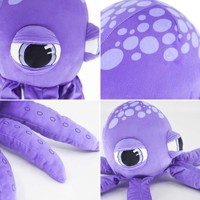 Peluche Pieuvre Personnalisée sur Mesure, Jouets en Peluche Animaux Marins Personnalisés, Fabrication de Peluches Douces Personnalisées, Cadeau en Peluche pour les Fans