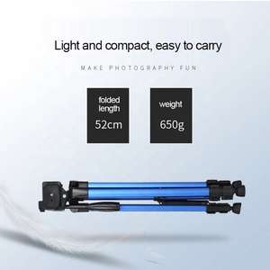 Trépied d'appareil photo Support de téléphone portable Support en direct Support de thermomètre Trépied de lumière de pêche - Product Image 2
