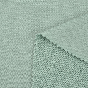 Chất Lượng Cao 300 GSM 100% <span class=keywords><strong>Polyester</strong></span> Dệt Kim Jersey Áo Vải Pháp Terry Vải Cho Áo - Product Image 2