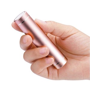 Gran oferta, Banco de energía de emergencia barato, cargador móvil de 2600mAh para regalos, USB de lápiz labial 2600mAh, Banco de energía de carga rápida para <span class=keywords><strong>Iphone</strong></span> - Product Image 2