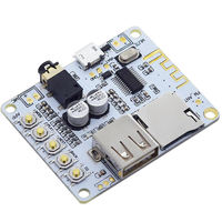 Modul Dekoder MP3 Nirkabel Papan Penerima Suara Nirkabel Decoding dan Bermain dengan Kartu TF USB Output Depan