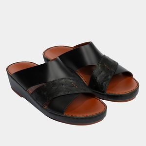 Sandales arabes BUSY GIRL pour hommes, <span class=keywords><strong>cuir</strong></span> de <span class=keywords><strong>luxe</strong></span> de première qualité, fabrication artisanale <span class=keywords><strong>italienne</strong></span>, design personnalisé, boîte de marque, fournisseur d'usine - Product Image 3