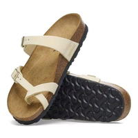 Sandales orthopédiques unisexe à double boucle et boucle de maintien, semelle en liège et fond en EVA, pour l'été et la plage, vente en gros