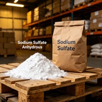 Offre Spéciale Prix Usine Sulfate de Sodium Anhydre Na2SO4 Produit Chimique pour Détergents et Produits de Nettoyage en Chine
