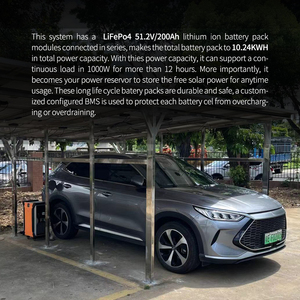 <span class=keywords><strong>Onduleur</strong></span> hybride tout-en-un 5 kW et batterie 5 kWh, panneaux solaires avec batterie et <span class=keywords><strong>onduleur</strong></span> pour système d'énergie <span class=keywords><strong>solaire</strong></span> domestique - Product Image 4
