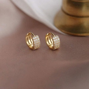 <span class=keywords><strong>Pendientes</strong></span> de Aro Redondos de Plata de Ley 925 para Mujer, <span class=keywords><strong>Brillantes</strong></span> con Circonitas, Oro, Plata, Perlas, Joyería Moderna y Bonita, Regalos para Bodas y Fiestas, Chapados en Oro - Product Image 5