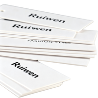 Étiquettes personnalisées en papier 800gsm pour vêtements en jean, étiquettes imprimées pour vêtements, t-shirt/chaussures