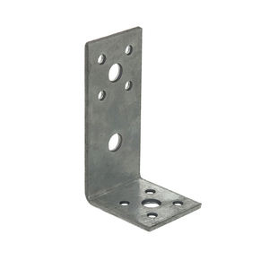 Grand support en métal personnalisé en forme de L à angle <span class=keywords><strong>droit</strong></span> et plat de 90 degrés pour l'extérieur très résistant avec trous - Product Image 6