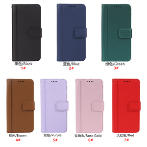 Funda de Cuero de Lujo para Teléfono <span class=keywords><strong>Xiaomi</strong></span> M7 Pro 15 Ultra Civi 4 17 14T 13T S24, Funda Protectora Móvil con Cartera para Mujeres y Hombres - Product Image 2