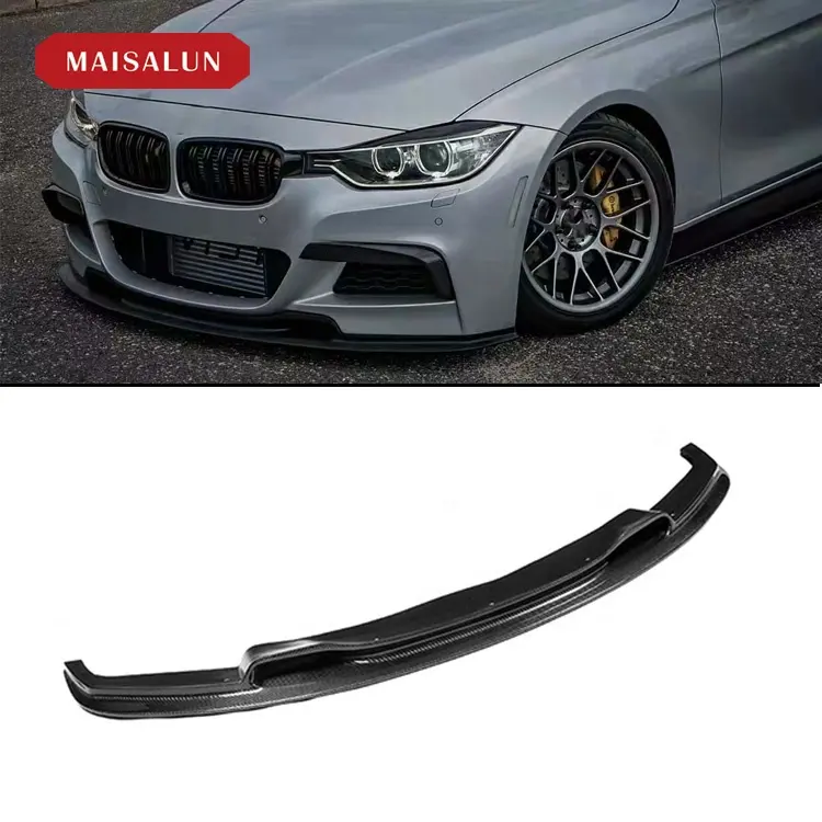 2012-2017 V Style Carbon Fiber Car Bumper Lip For <span class=keywords><strong>Bmw</strong></span> 3 Series F30 F35 <span class=keywords><strong>320i</strong></span> 328i 335i Front Lip