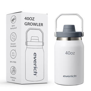 Cắm trại bia keg 40oz xử lý Tumbler thép không gỉ đôi tường cách nhiệt <span class=keywords><strong>Mug</strong></span> với Xoay nắp hoàn hảo cho ngoài trời - Product Image 3