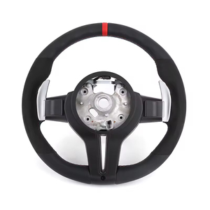 <span class=keywords><strong>M</strong></span> พวงมาลัยหุ้มหนังแบบสปอร์ตสำหรับ BMW F06 F10 F11 F20 F21 F30 F31 F34 M3 F80 M4 F82 M2 X5 E70 E71 E92 E90 - Product Image 2