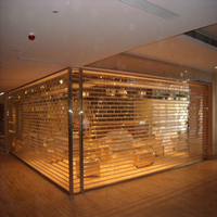 Achetez maintenant centre commercial grill volet roulant automatique transparent polycarbonate volet roulant porte