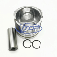 Kit Perbaikan Mesin Overhaul Piston Crankshaft Oil Seal Gasket Silinder D04 D04FD-TAA D04FR D04EG D04FD untuk Mitsubishi