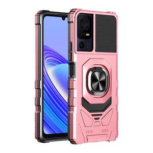 Vente chaude Béquille Anneau Titulaire Antichoc Armure Téléphone Cas pour <span class=keywords><strong>TCL</strong></span> <span class=keywords><strong>40SE</strong></span> - Product Image 1