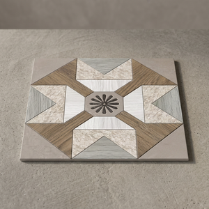 Carreaux de sol en céramique émaillée de la série numérique Classic Stone 300x300mm, pour un intérieur moderne de salon - Product Image 4