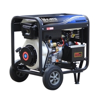 2KW DG6000EW 186FA 204 und 140mm 100% Kupfer Licht maschine Diesels chweiß generator für Unternehmen