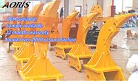 Ripper de un solo diente para excavadora de servicio pesado PC490 para demolición, minería y construcción, compatible con excavadoras JCB, Komatsu y Cat