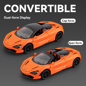 Nuevo Modelo <span class=keywords><strong>de</strong></span> Coche <span class=keywords><strong>McLaren</strong></span> 720S a Escala 1:32 <span class=keywords><strong>de</strong></span> Aleación con Sonido y Luz, Modelo <span class=keywords><strong>de</strong></span> Coche <span class=keywords><strong>de</strong></span> Metal para Jugar y Exhibir - Product Image 2