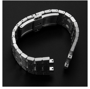 Correa de Reloj Upro de Lujo de 26 mm en Acero Inoxidable 316L para AP Royal-oak 15400 15500 41 mm, Brazalete de Metal Sólido - Product Image 3