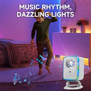 2025 nuovo <span class=keywords><strong>film</strong></span> nativo all'aperto 1080P Android 9.0 Mini proiettore intelligente 200ANSI Lumen con Display LCD Wifi BT - Product Image 2