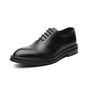 Chaussures en cuir les plus vendues pour hommes, style en cuir véritable pour hommes, chaussures habillées formelles pour hommes, style de mode haut de gamme, chaussures Derby - Product Image 1