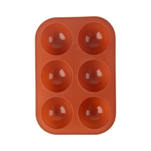Thân thiện với môi Nửa Vòng <span class=keywords><strong>Silicone</strong></span> bánh khuôn cấp thực phẩm <span class=keywords><strong>Silicone</strong></span> khuôn cho bánh sô cô la - Product Image 4