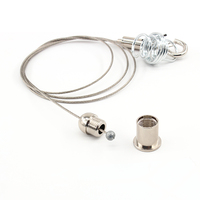 Kit de suspension de panneau acoustique en mousse insonorisée suspendue Kit de suspension de fil acoustique Accessoires suspendus au plafond