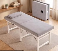 Table de massage pliable, lit médical spécial pour salon de beauté, table portable pour acupuncture, moxibustion et tatouage