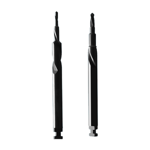 Extractor de tornillos invertidos para pilares dentales rotos, herramienta para remover implantes que no se pueden extraer con taladro, broca escalonada dental - Product Image 1