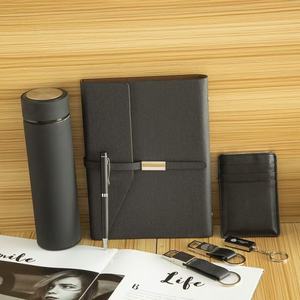 Set regalo di lusso con Logo personalizzato 6 pezzi Notebook + Display temperatura Cupg + Power Bank + portachiavi + penna + Usb - Product Image 3