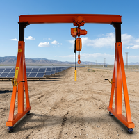 Grue à portique mobile électrique avec palan