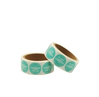 Harga Pabrik Label Roll Printer Thermal Anti Gores Tahan Air Tahan Minyak 40x30mm Kertas Stiker Barcode Kurir untuk Mie