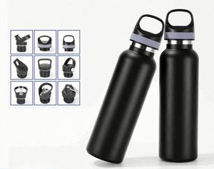 Botella de Agua de Acero Inoxidable con Aislamiento al Vacío Personalizada, con Tapa y Asa, Termo de Doble Pared, Perfecta para Regalos - Product Image 1