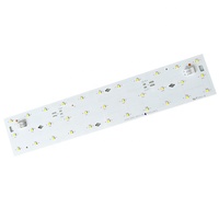 Module LED linéaire 280x55mm Zhaga Série, carte PCB CEM-3 de haute qualité, SMD3030LED DC33V, 5000K avec lentille pour éclairage intérieur.