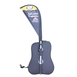 Diseña tu propia mochila personalizada, banderas, mochila para caminar por la calle, Bandera para mostrar eventos en interiores o exteriores - Product Image 4