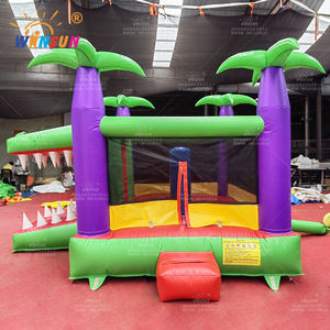 Winsun บ้านเป่าลมแบบกึ่งปิดล้อมปราสาทเป่าลมสำหรับงานเลี้ยงสนามเด็กเล่นกลางแจ้ง - Product Image 6