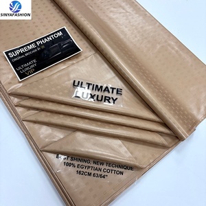 Nuovo Arrivo Sinya: <span class=keywords><strong>Tessuto</strong></span> Bazin Riche Profumato in Vari <span class=keywords><strong>Colori</strong></span>, <span class=keywords><strong>Tessuto</strong></span> Broccato Originale Africano della Guinea, 100% Cotone <span class=keywords><strong>per</strong></span> Cucito Maschile - Product Image 1
