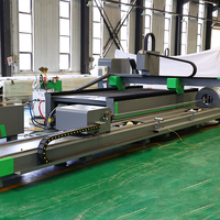 Máquina de Corte Láser de Fibra CNC con Mesa de Intercambio Automático para Tubos y Placas Metálicas, Sistema Cypcut, Yaskawa, Velocidad de Corte de 0-70 m/min