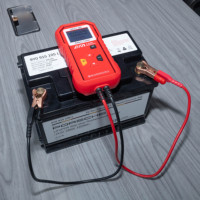 Probador de Baterías de Automóvil 40-3000 CCA 7-30V MDXT-380 Herramienta de Detección de Baterías de Automóvil Analizador de Baterías de Automóvil