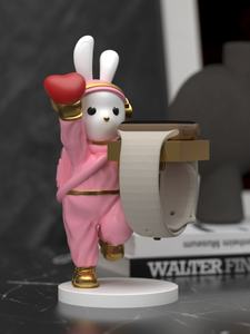 แท่นชาร์จรูปสัตว์ทำมือจากเรซิ่นน่ารัก วาดลายด้วยมือ สำหรับ Apple Watch รุ่น IWatch8 พร้อมลวดลายรูปหัวใจ - Product Image 2