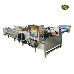 Spinach Blanching and Dewatering Machine Banana Chips Blanching Machine Potato Blanching Machine - Product Image 2