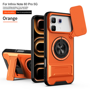 Funda Protectora Lichicase con Carga Inalámbrica, Soporte Plegable, Ventana Deslizante y Carcasa Magnética para Infinix <span class=keywords><strong>Note</strong></span> 60 Ultra - Product Image 6